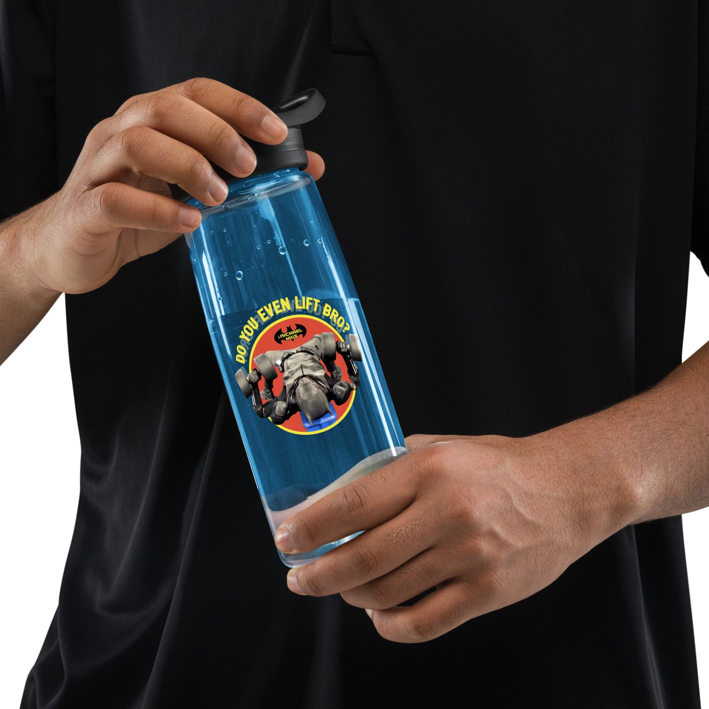 Do You Even Lift Bro? Sports Water Bottle